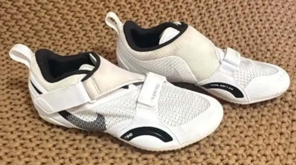 Nike SuperRep Cycle Indoor Cycling Shoes White Black CJ0775-100 Women's Size 9